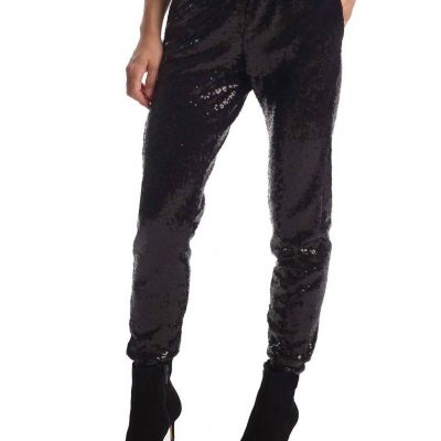 Commando sequin jogger pants in Black - size XL